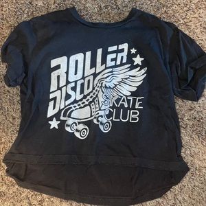 black american eagle top